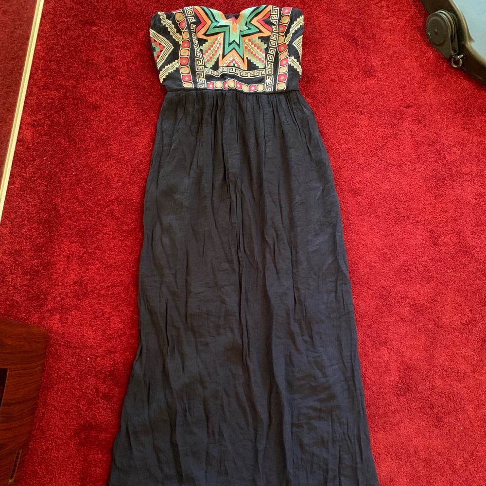 Strapless dress